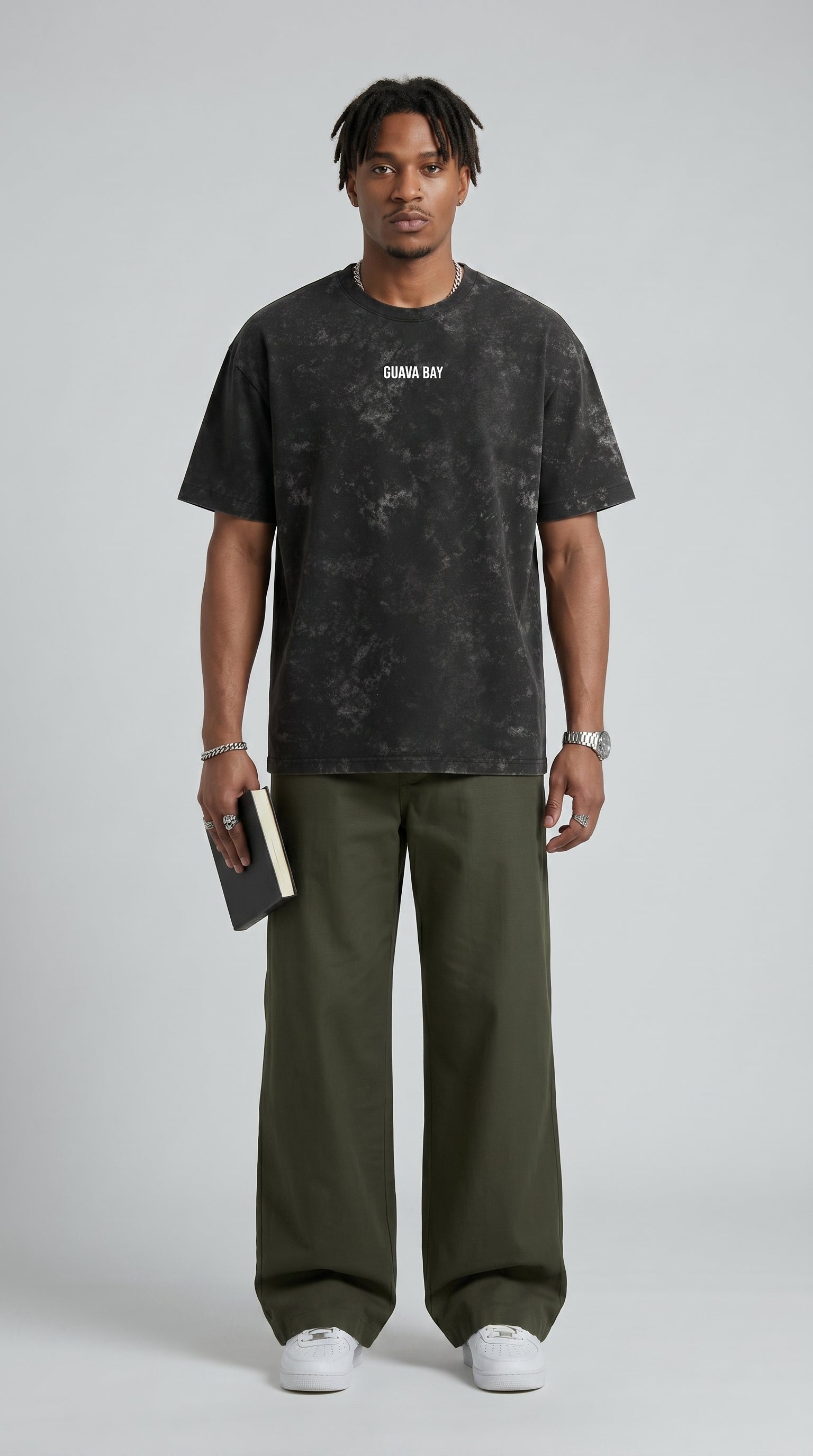 Horse on Carpet Acid Wash T-Shirt