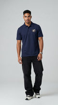 Signature Polo Navy Blue T-Shirt