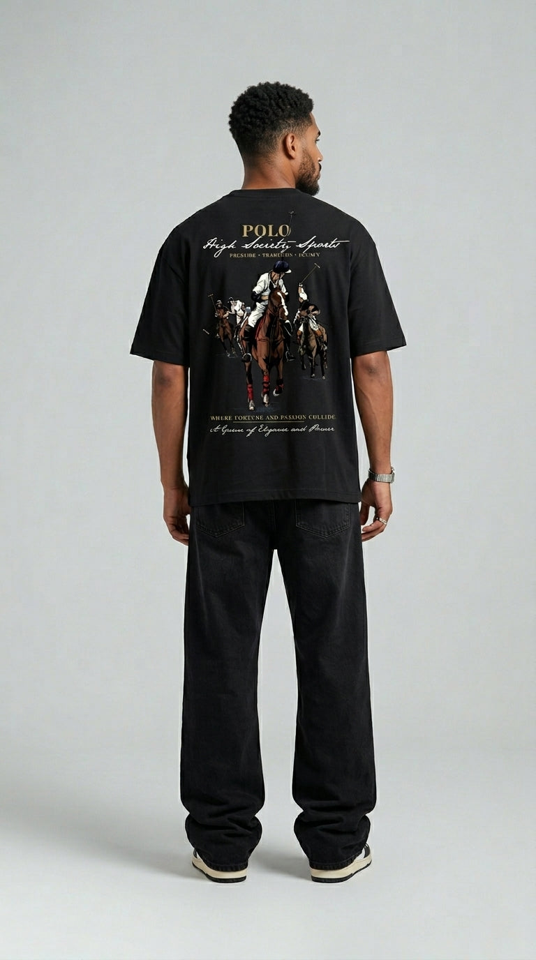 Society Sports Black T-Shirt