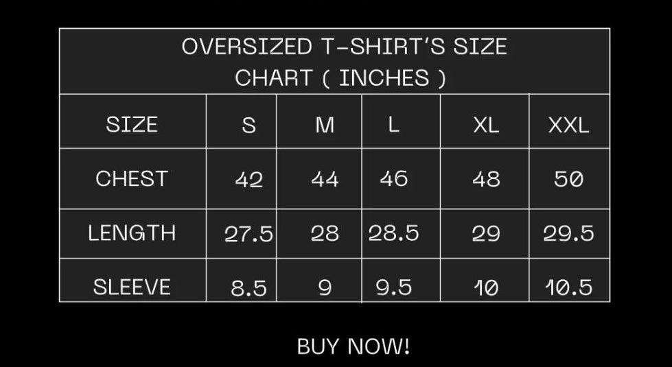 Oversized Tees