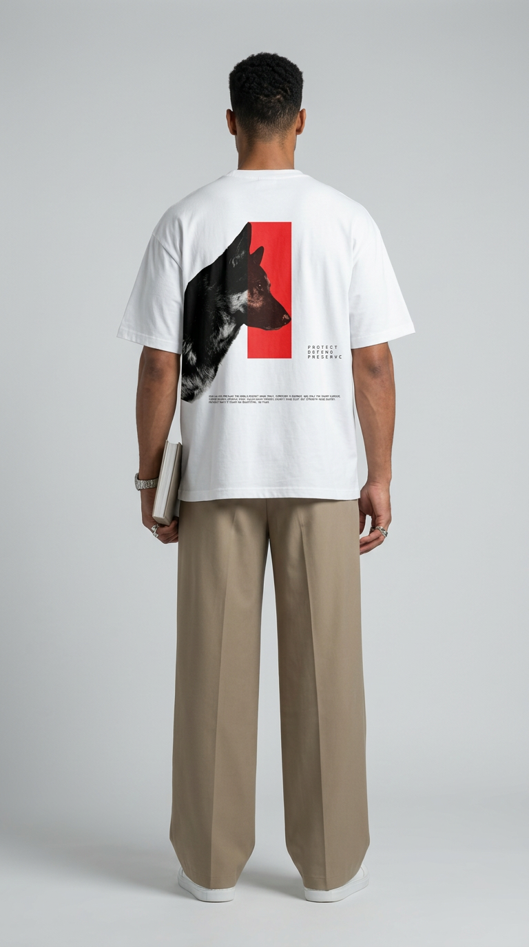 K9 White T-Shirt