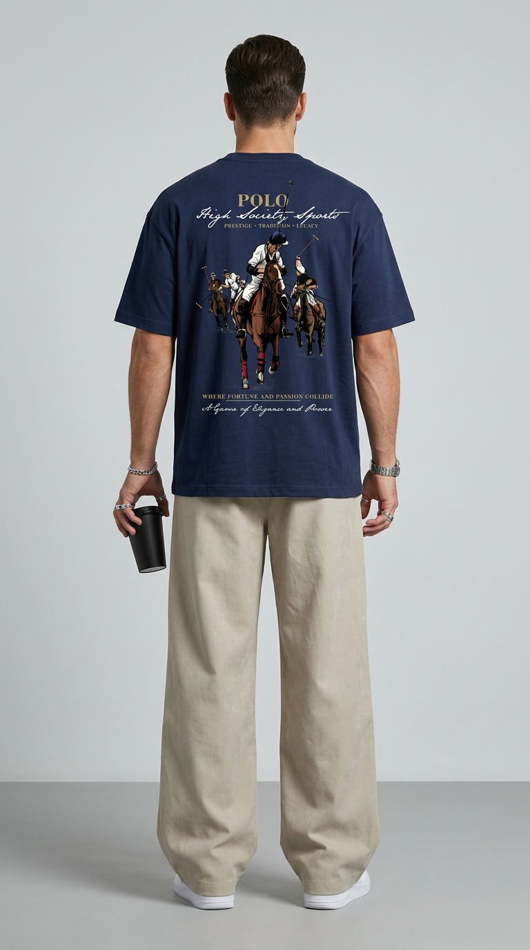 Society Sports Navy Blue T-Shirt