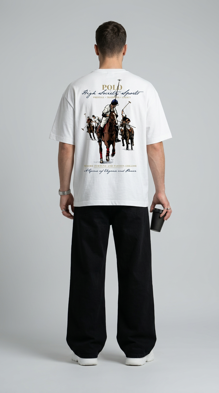 Society Sports White T-Shirt