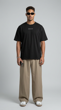 Basic Oversized Black T-Shirt